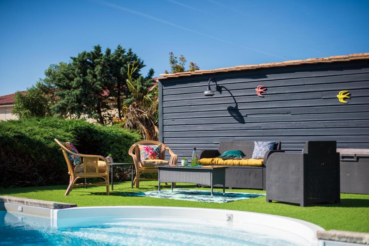 Chambre Merlot, Piscine Et Spa, Proche St Emilion Lugon et l’Ile du Carney 외부 사진